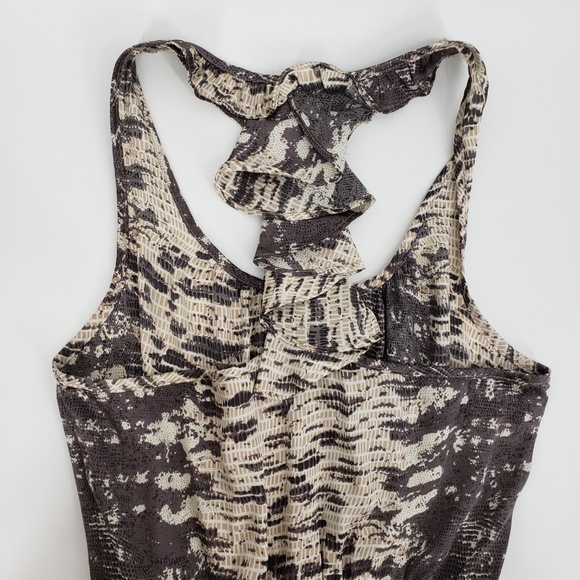 Daytrip Snake Print Racerback Dress Sz M - Picture 8 of 8